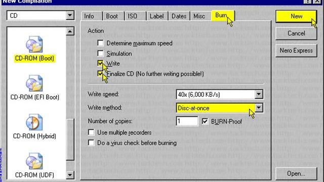 Creating bootable Windows 2000/XP/2003 Disc (Nero 6) смотреть онлайн