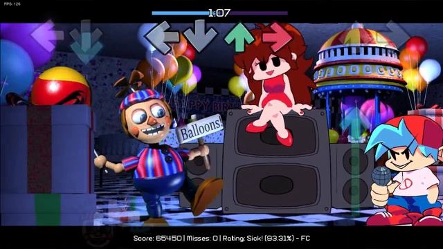 FNF VS FNAF 2 (Ballons) / Helium / FC / Hard / Full Combo смотреть онлайн