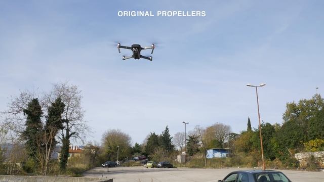 NON GENUINE DJI Mavic PRO Low Noise Quick Release Propellers TEST