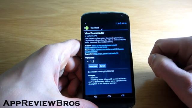 How to Download Vine Videos on Android [Root] [XPOSED] смотреть онлайн