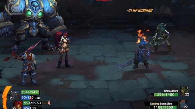 Battle Chasers: Nightwar - Bhargus the Defiler (boss fight) смотреть онлайн