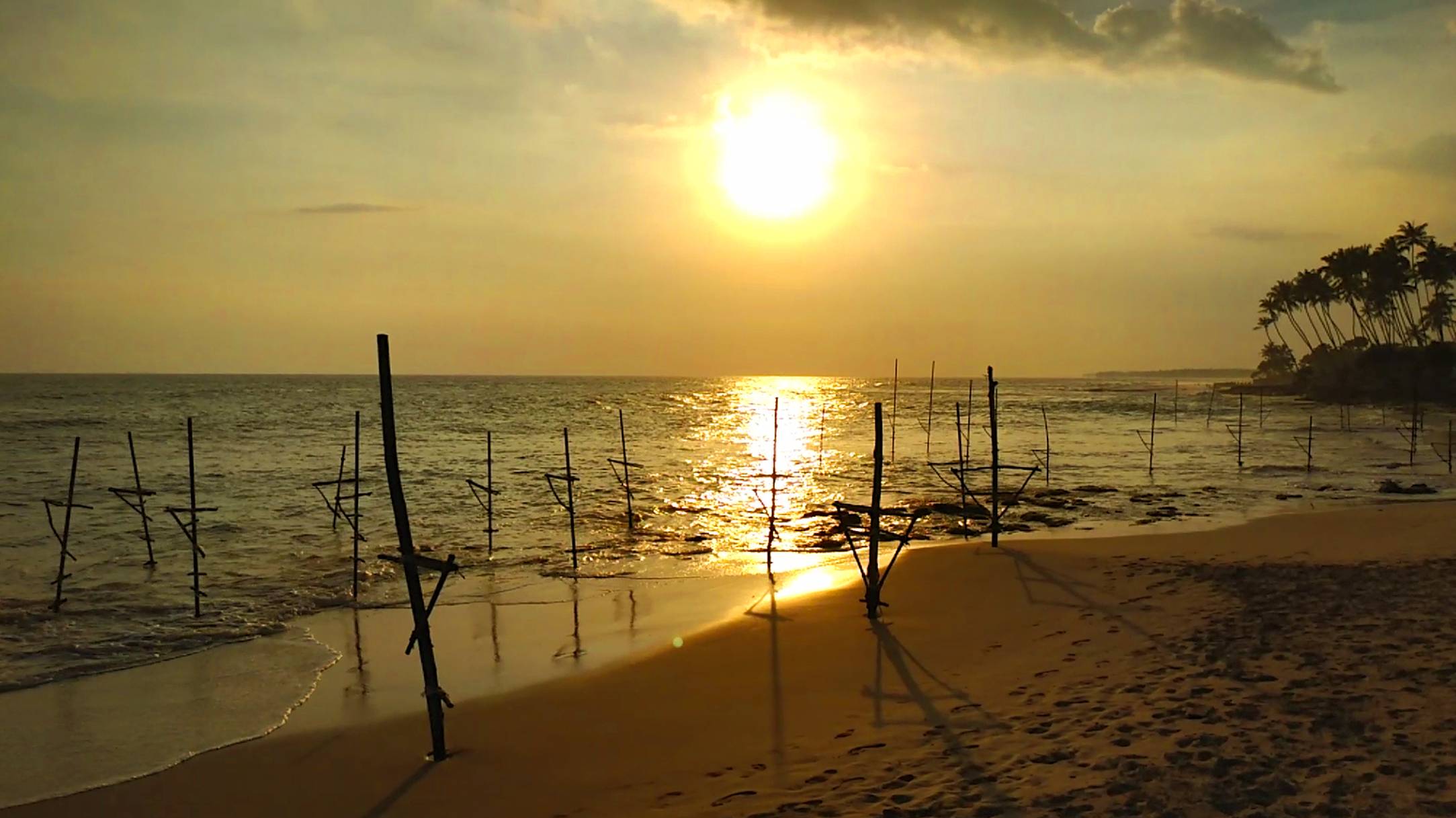 Рыбалка на шестах Шри-Ланка смотреть онлайн