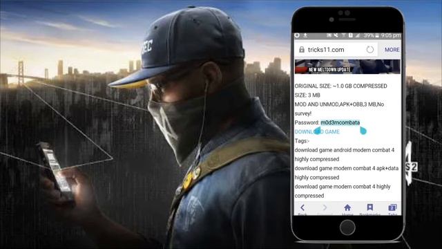 MODERN COMBAT 4 Highly Compressed(3 mb) in Android смотреть онлайн