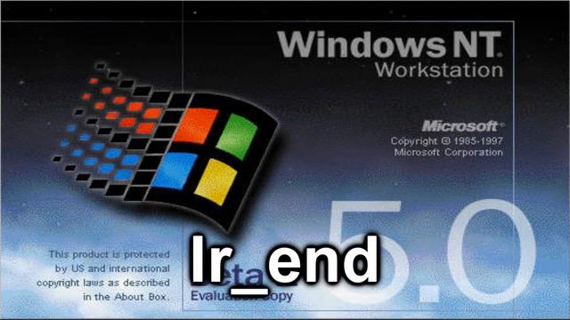 Windows NT 5.0 Sound: Ir_end смотреть онлайн