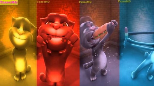 Talking Tom Cat Colors Funny Moment - Android Gameplay Part 1