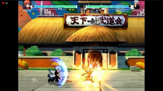 Kagura(By Inseph) VS Gintoki | New Release | Gintama | Mugen JUS смотреть онлайн