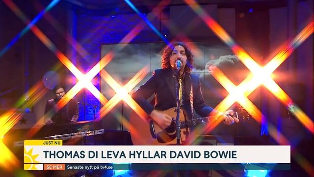 Thomas Di Leva: Bowie var min kompass på jorden | Nyhetsmorgon | TV4 & TV4 Play смотреть онлайн