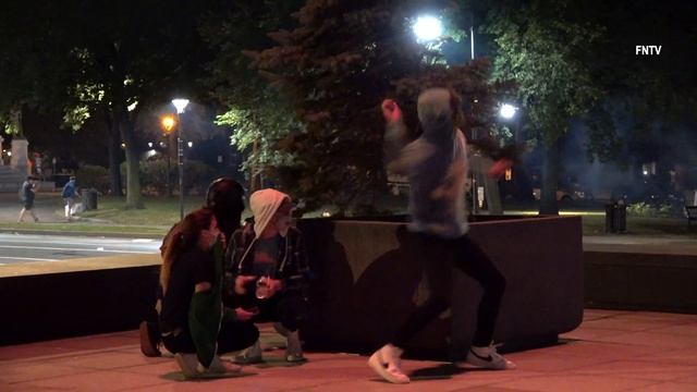 Tear Gas Deployed at Protesters in Rochester NY смотреть онлайн