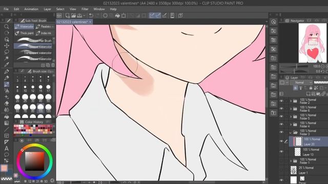 [Speedpaint] Valentines (CLIP STUDIO PAINT) смотреть онлайн