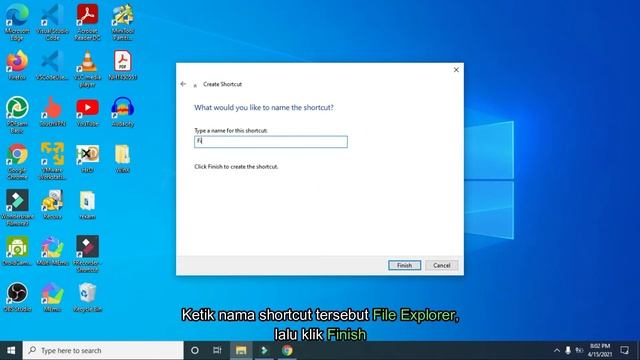 Cara Menampilkan Windows File Explorer di Desktop смотреть онлайн