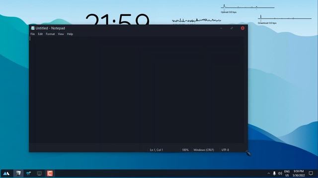My Windows 10 desktop customization - Blue Laguna смотреть онлайн