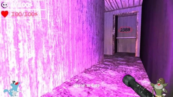 New Car Escape | Slenderman And Angelina in Granny Chapter Two With Oggy and Jack