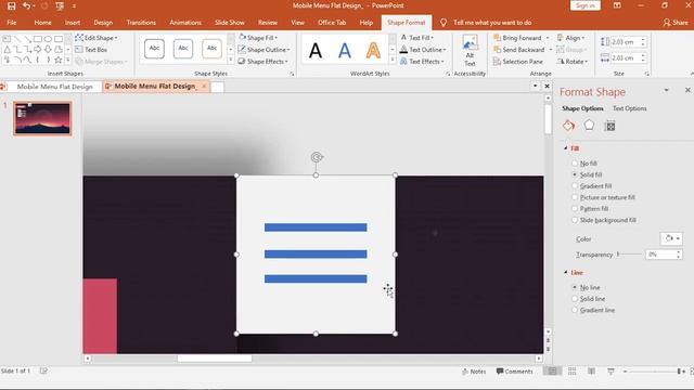 Membuat Menu di PowerPoint Seperti Aplikasi Android 📱📱 - MOBILE MENU ANIMATION смотреть онлайн