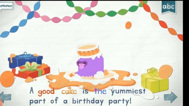 Endless Learning Academy : Endless Reader - Lesson 1 - All, Ball, Cake, Dog, Eat, Funny