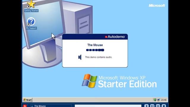 Windows XP Starter Getting started videos has BSOD WinXP11 (by The WSOD&BSOD Fan) смотреть онлайн