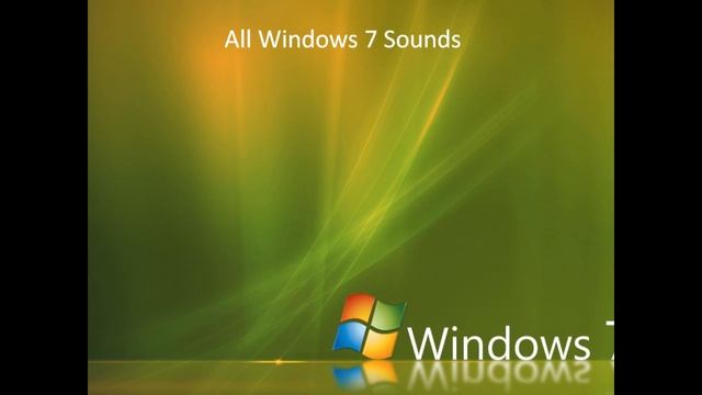 Windows 7 Song Made with ONLY System Sounds смотреть онлайн