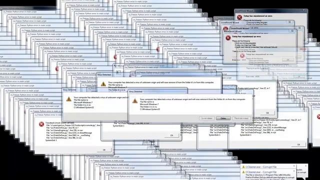 Windows 7 Error Meme Black screen (FESTIVAL VERSION) смотреть онлайн