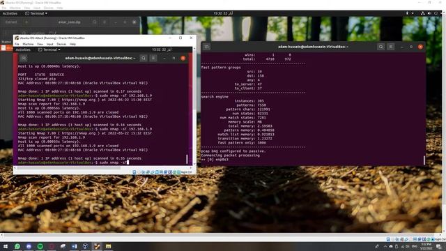 Nmap Tcp Scan Detection on IDS-Snort смотреть онлайн