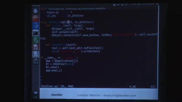 Lorenzo Mancini (Develer) - Rapid Application Development con PyQt смотреть онлайн