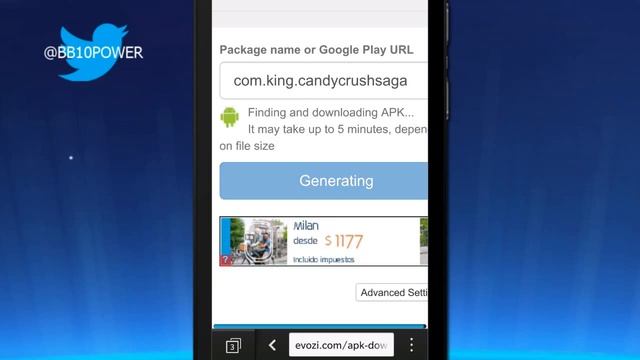 Cómo Copiar APK de Google Play e Instalarlas en BlackBerry Q5, Q10, Z10, Z30, Passport смотреть онлайн