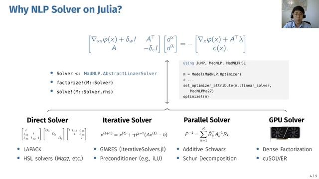 MadNLP.jl: A Mad Nonlinear Programming Solver | Sungho Shin | JuliaCon2021 смотреть онлайн