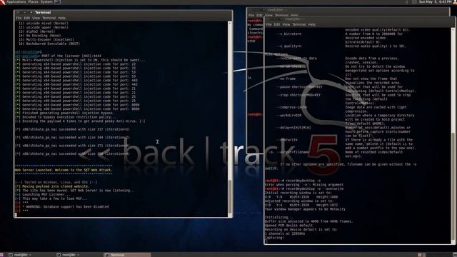 Backtrack SET Demo Hacking Windows XP смотреть онлайн