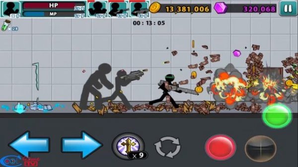 Anger Of Stick 5 - Stick Fight Stick Zombie Level (14 - 15) Android Gameplay By CGTV