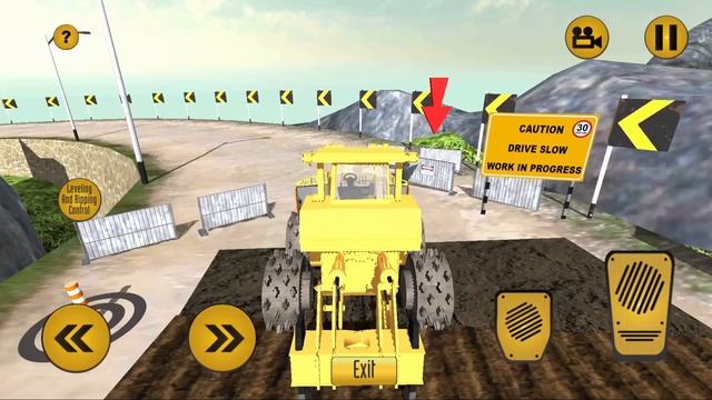 Machines Construction Driving - Uphill Road Builder Simulator - Android Gameplay смотреть онлайн