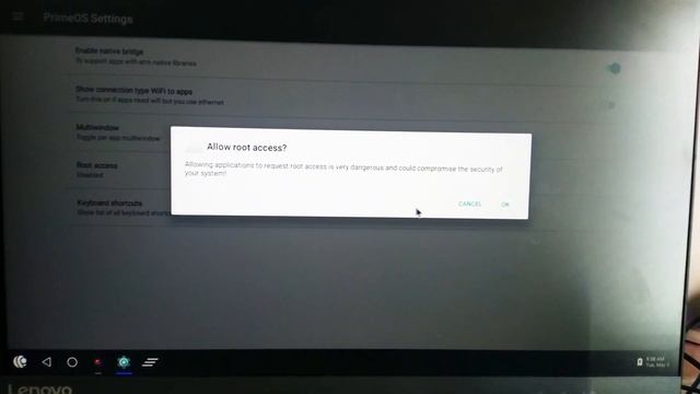 How Enable root permission on prime os | vazhga tech смотреть онлайн
