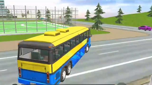 Bus Drive Simulator 3D - Real City Euro Coach Bus Driving 2024 - Android GamePlay смотреть онлайн