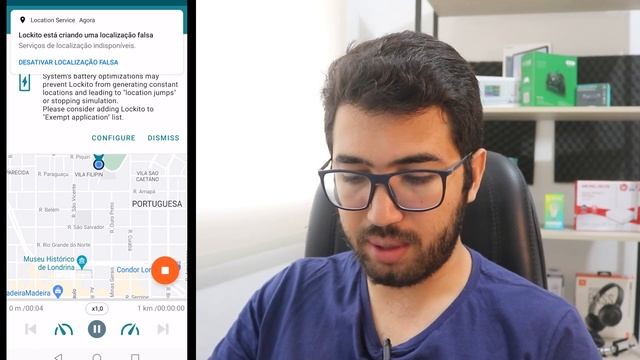 Como usar LOCALIZAÇÃO FALSA no ANDROID (fixa e em movimento) смотреть онлайн