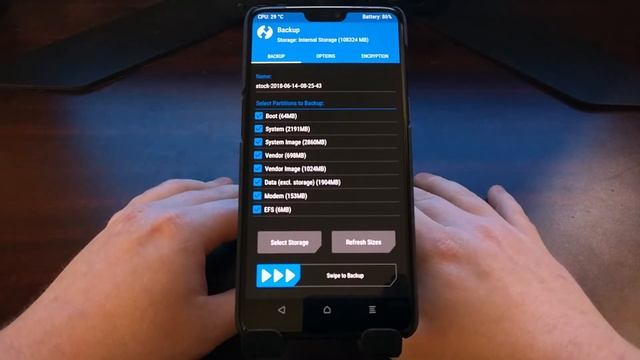 OnePlus 6 | Creating a Full Backup with TWRP смотреть онлайн