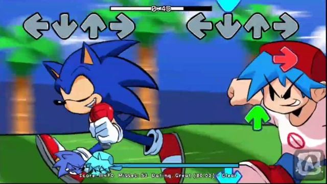 FNF HD Android Port + The Sonic Week смотреть онлайн
