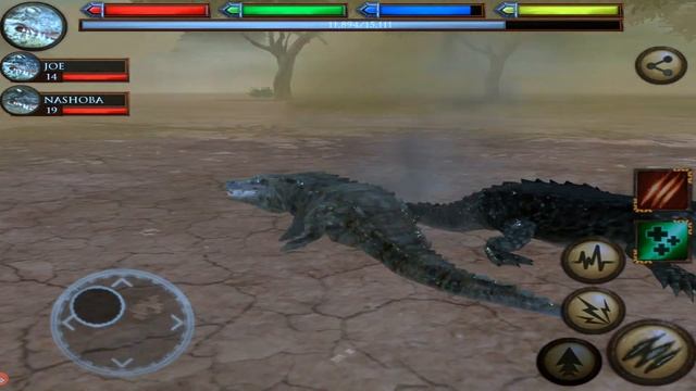 Crocodile VS Lion, Hippo, Cheetah, Hyena, Ultimate Savanna Simulator смотреть онлайн