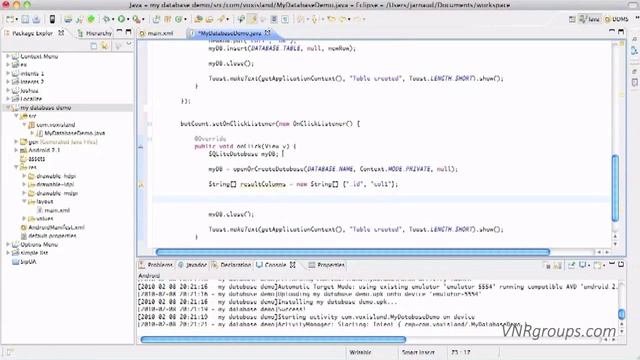 Android Tutorial 14 - DataBase - Android Application Development смотреть онлайн