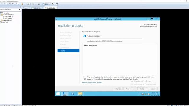 Installing Exchange Server 2016 Part 1 смотреть онлайн
