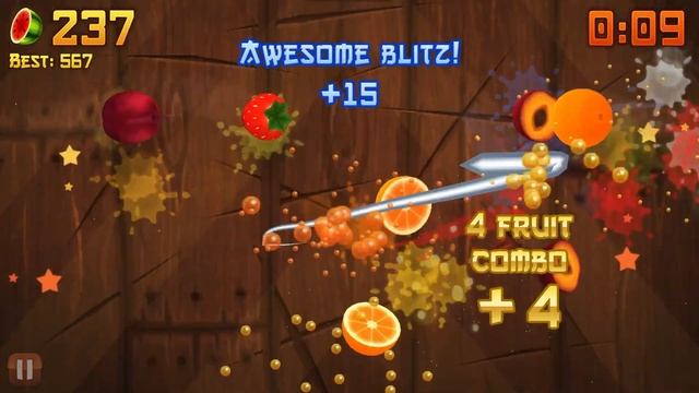 Fruit Ninja Classic - Gameplay Walkthrough Part 6 (iOS, Android) смотреть онлайн