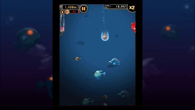 Mobfish Hunter - an endless fishing-action game by Appxplore смотреть онлайн