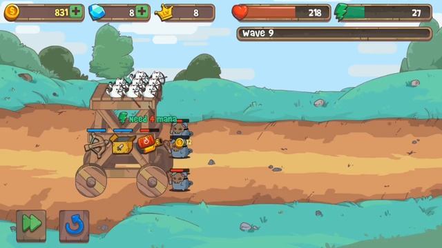 Cat'n'Robot - Idle Defense Android Gameplay (Early Access) смотреть онлайн