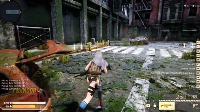 末世少女 Zombie Girl - First Level Gameplay Review PC Steam 4K