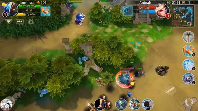 Heroes of Order & Chaos - GateKeeper Skin limited - Jombraa - 5vs5 смотреть онлайн
