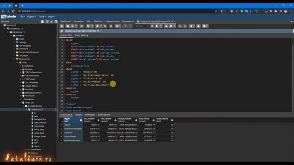 9. Группировка значений с помощью GROUP BY, оператор IN
