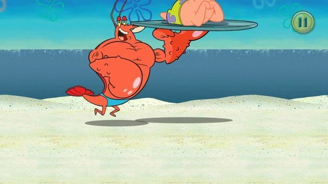 SpongeBob's Game Frenzy - Glove World Win and Lose (iOS, Android) смотреть онлайн