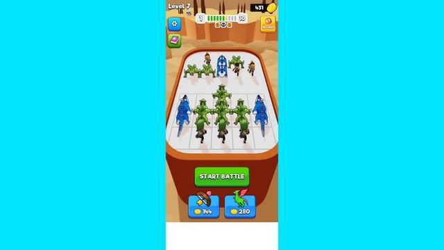 Merge Battle 3D: Dragon Fight #1 - Android Gameplay смотреть онлайн