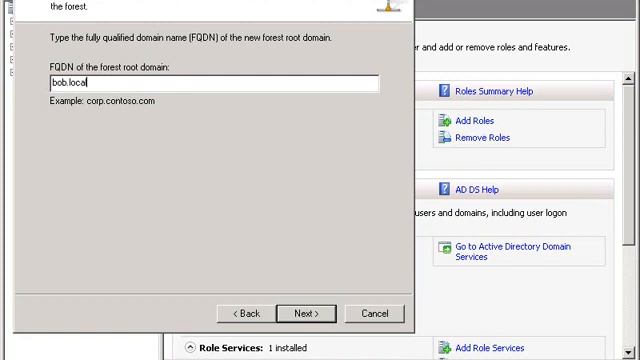 02 Installing Active Directory in Windows Server 2008 wmv смотреть онлайн