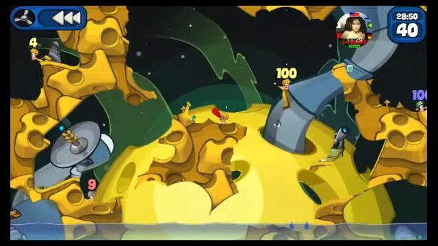 WORMS 2 ARMAGEDDON(ANDROID) ПРОХОЖДЕНИЕ КАМПАНИИ ЧАСТЬ 10 смотреть онлайн