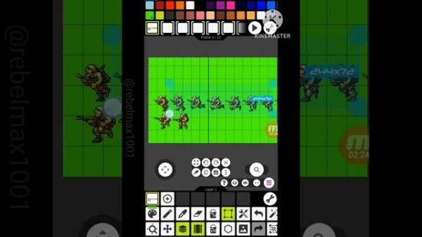 How To Make Sprite Sheet Run In Pixel Studio