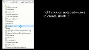 open notepad ++ with cmd
