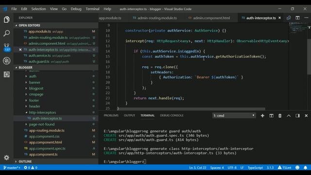 Create Project in Angular 7/8/9 in Hindi #10 Login and Logout using Web API with Token Based смотреть онлайн