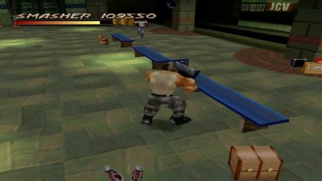 Fighting Force (PS1) walkthrough - Shopping Mall смотреть онлайн